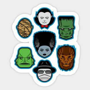 Monsters Sticker